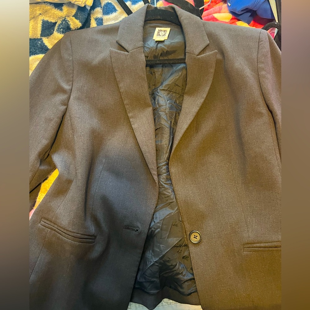 Grey blazer